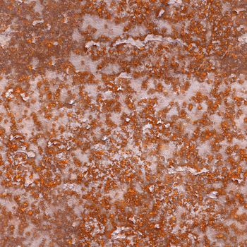 Seamless Texture - the surface of rusty steel plate