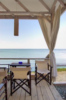 veranda on beach