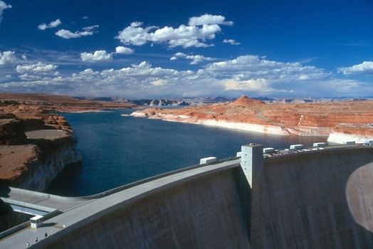 Glen Canyon Dam in Arizona