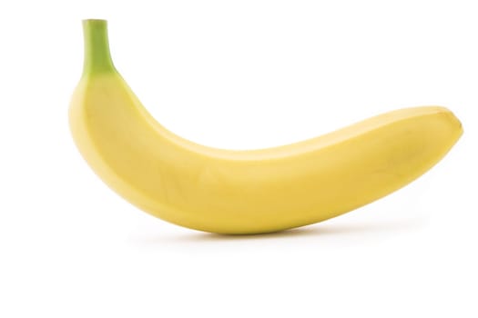 front view of yellow and fresh banana