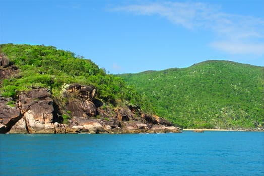 The pristine coastline near Port Douglas, Queensland - Australia.