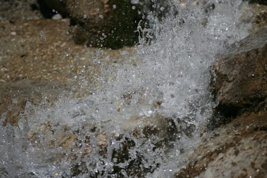 Waterfall, short exposure 