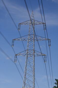 high voltage power line