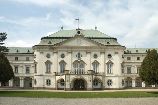 summer residence of Archbishop from Ostrih, from 1969 office of slovak government,  