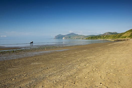 Morfa Nefyn beach on the Llyn Peninsula North Wales