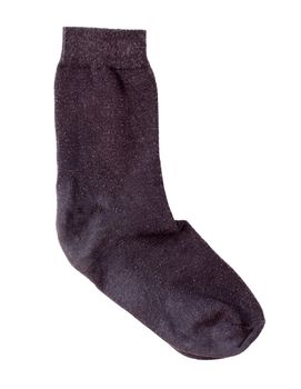 Sock isolated on a pure white background