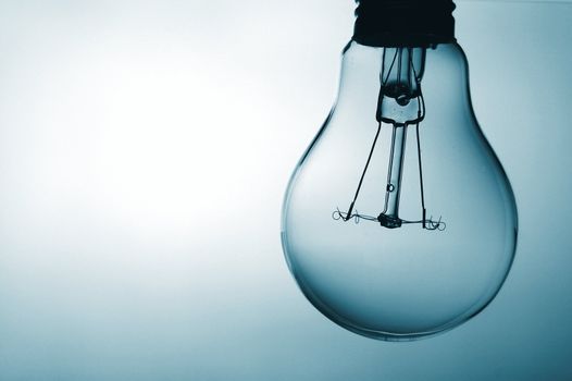 bulb showing concept of idea creativity and innovation