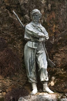 Statue in Venice, near St Mark's Square, Italy