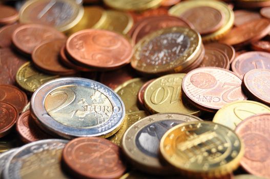 euro money background showing finance banking or savings concept
