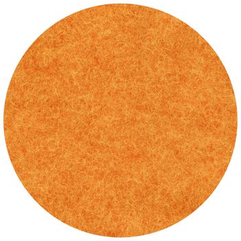 Natural woollen fabric: a orange mohair, round, macro
