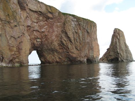 Perce rock in Gaspesie, Quebec