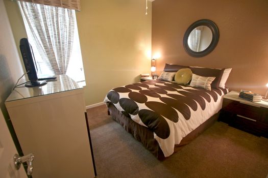 A Queen Bedroom, Interior Shot of a Home