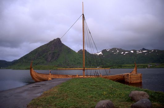 A viking in Norway 