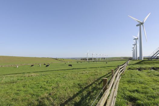 Power generation wind farm 35m in height to the hub and have a rotor diameter of 37m on Royd Moor