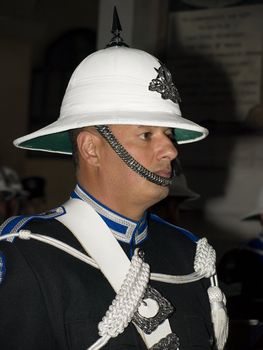 Member of the Police Band from the Malta Police Force      