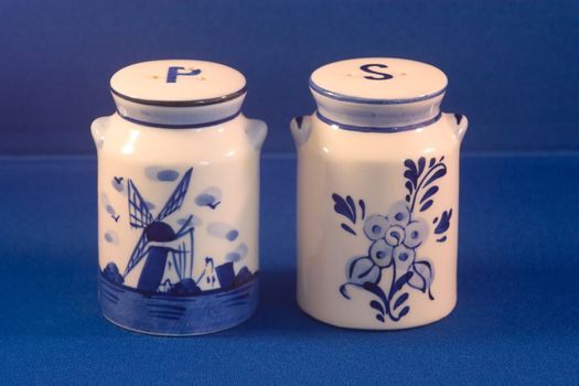 Salt and pepper shakers are condiment holders used in Western culture that are designed to allow food eaters to distribute edible salt and ground pepper.[1] This is a conjoined term for salt shaker and pepper shaker.