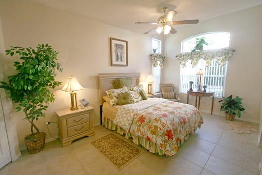 A Queen Master Bedroom, Interior Shot of a Home