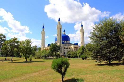 Beautiful Islam temple of the South Russia