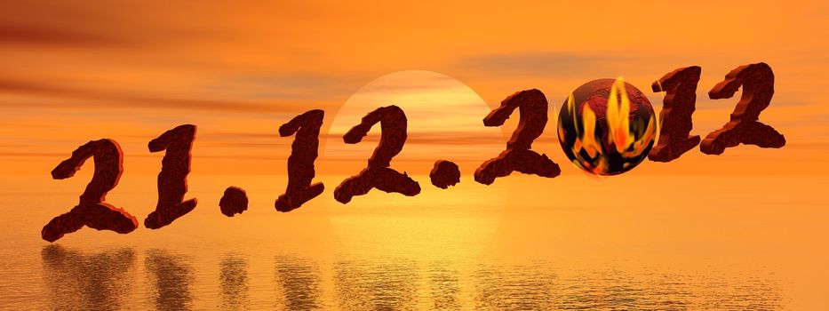 Date for the end of the world according to Maya prophecy