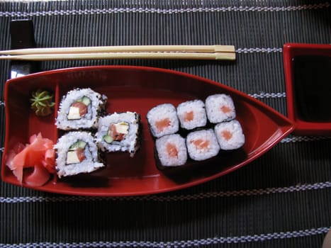 Beaters, Japanese cuisine, dish, meal, soya sauce, rice, background