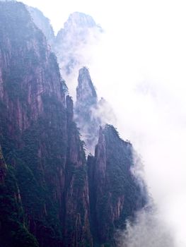 mount huangshan in china