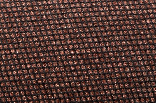 Brown fabric pattern texture sample.