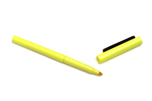 Highlighter isolated on white background