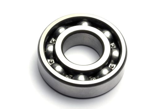 Ball bearing isolated on white background