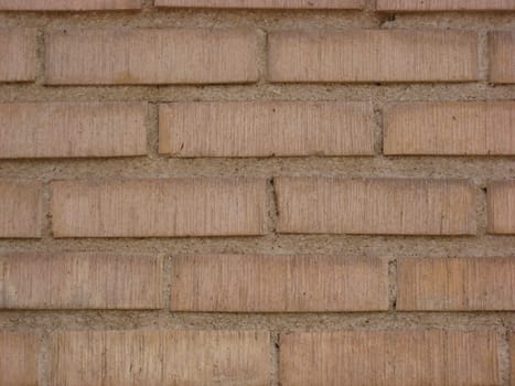wall from the old bricks