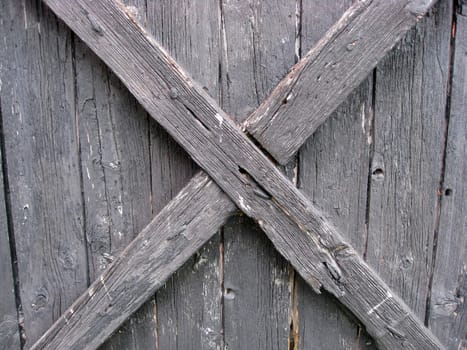 Fence weathered wood background 
