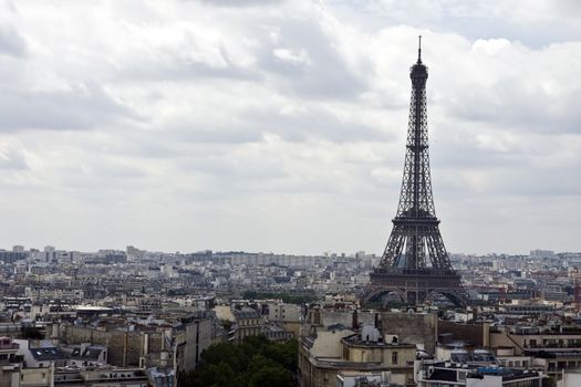 Eiffel Tower,Paris ,France 
Look into the distance