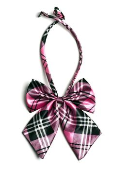 Pretty and fashion bow tie isolated on white