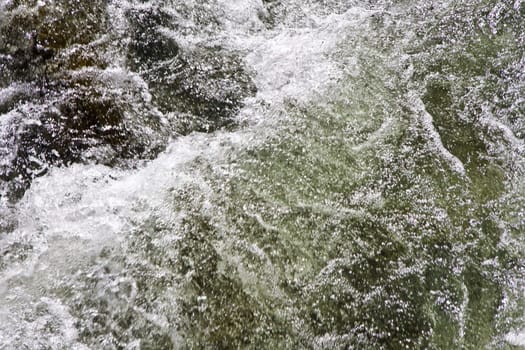 Mountain river water rapids background 