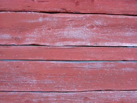 Fence weathered and painted wood background 
