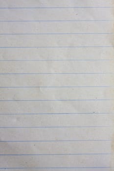 old lined paper from note book