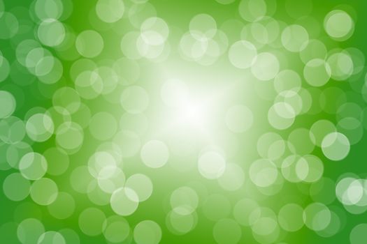 Beautiful abstract green light background