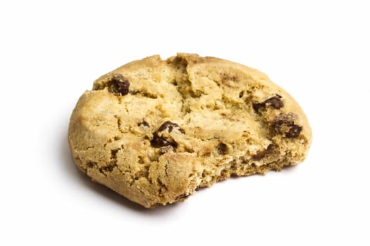 Delicious cookie isolated on white background