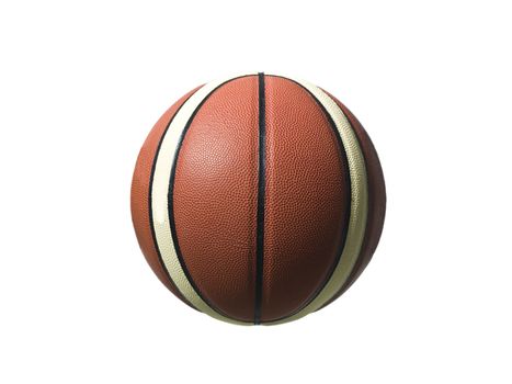 Basketball isolated on white background