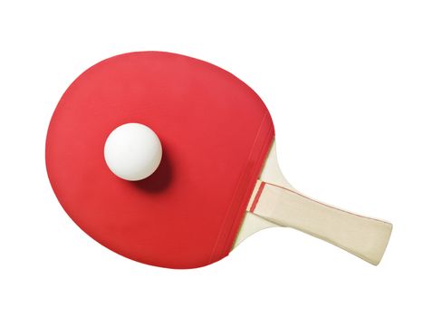 Table Tennis Racket isolated on white background