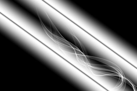 Black and white abstract background