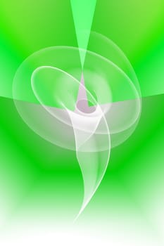 Modern green abstract background