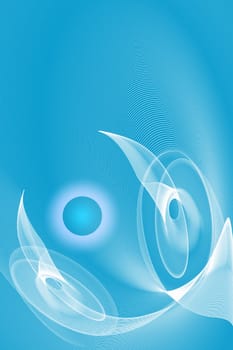 Blue modern abstract background