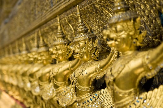 Famous Thailand's landmark, Grand Palace in Bangkok