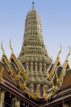 Famous Thailand's landmark, Grand Palace in Bangkok