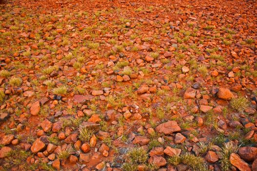 red stones at Kata Tjuta, australian red center
