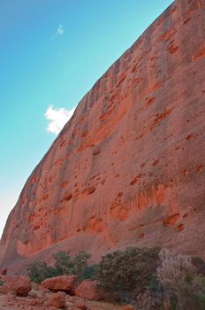 the rock of Kata Tjuta, australian red center