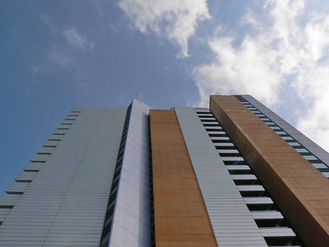 Buildings and sky