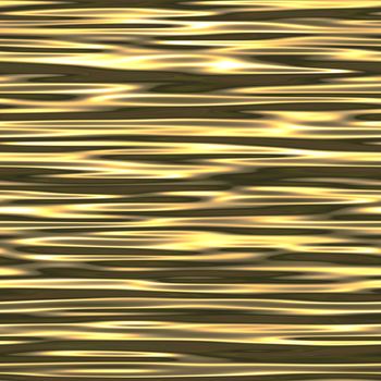 golden wave seamless tileable background pattern