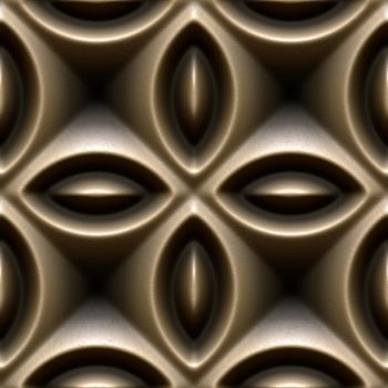 bronze seamless tileable decorative background pattern