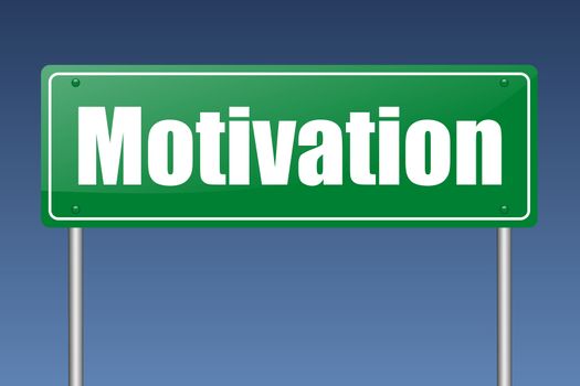 motivation traffic sign